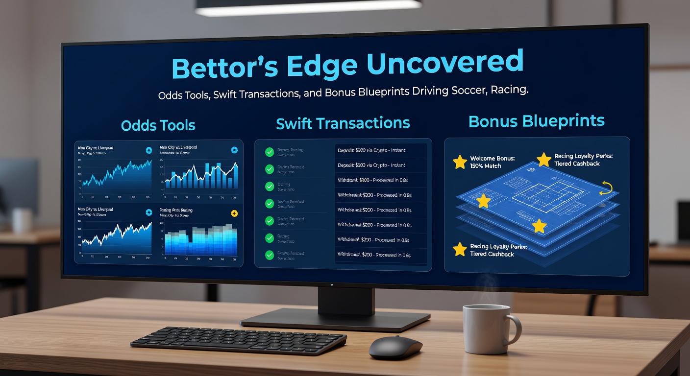 Close-up of a mobile phone screen showing a seamless deposit confirmation, live soccer odds updating, and a bonus claim button, emphasizing speed in betting workflows