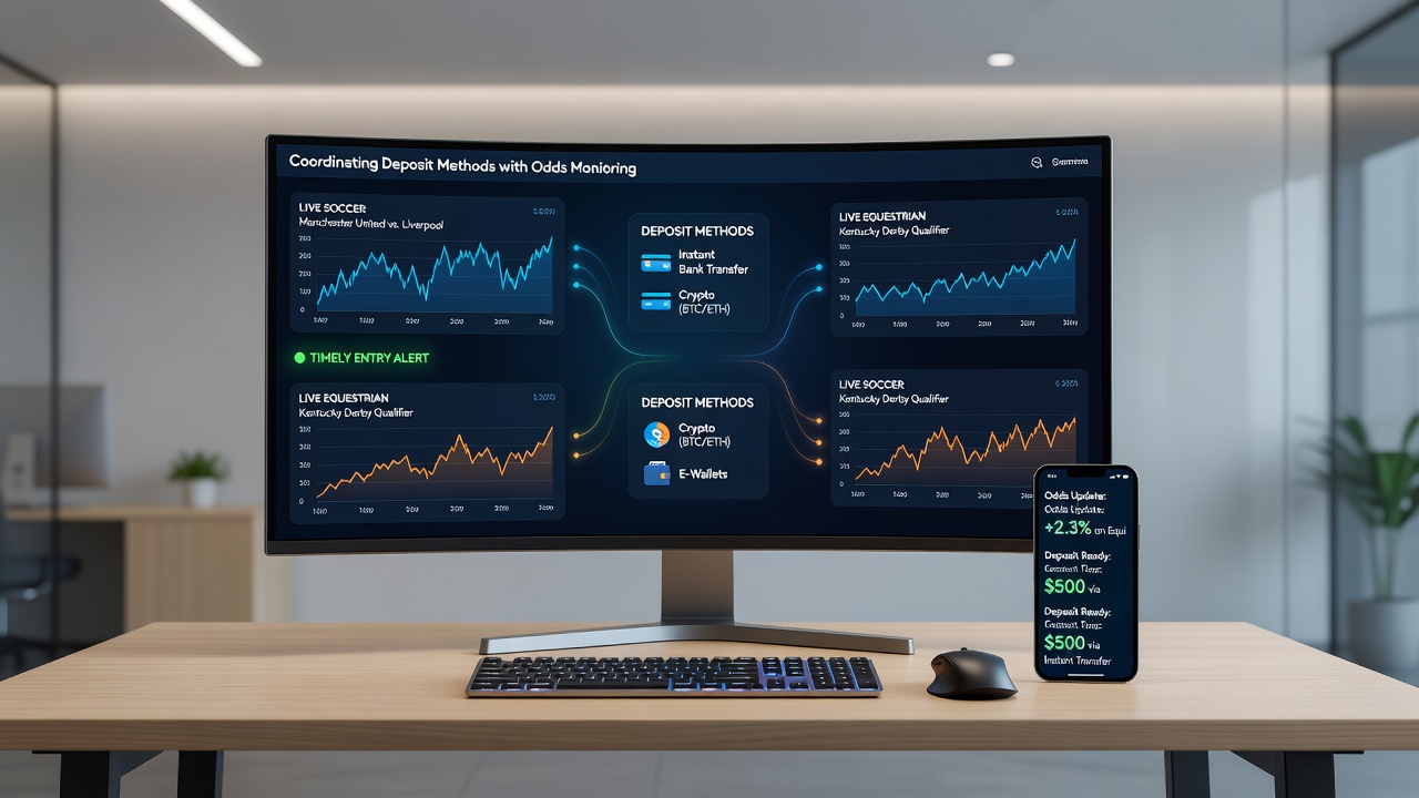 Odds monitoring interface showing live soccer and equine betting opportunities