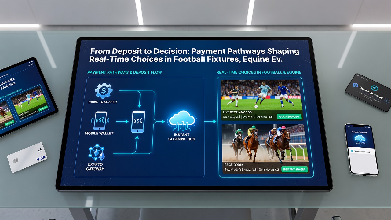 Mobile screen showing real-time deposit confirmation during a horse race with live odds updating